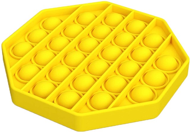 Pop It - Antistresová hračka - Oktagon Žltý