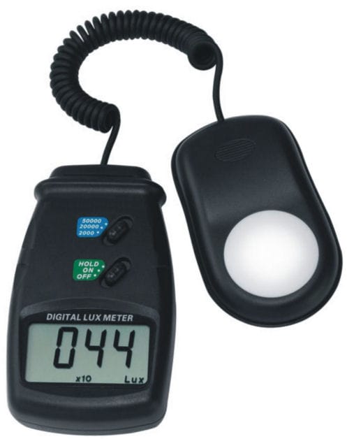 Digitálny luxmeter HL-1010 - merač intenzity osvetlenia expozimeter