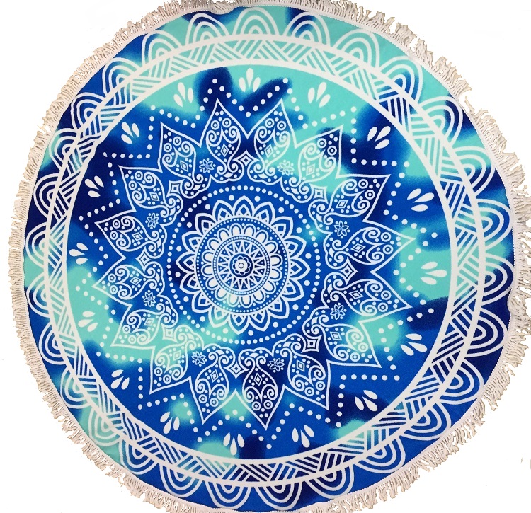 Kulatá osuška - deka mandala BLANKYT_