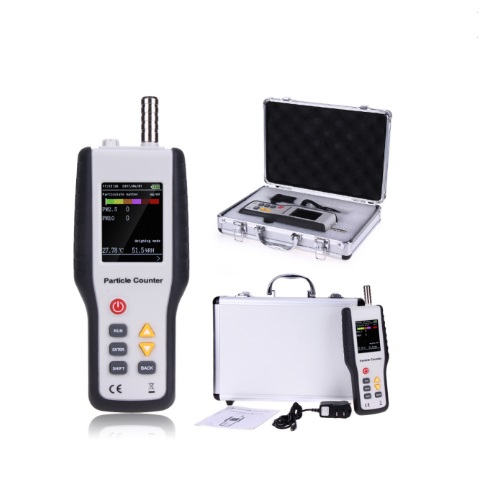 Detektor PM prachových častíc, teploty a vlhkosti HT-9600 s pamäťou