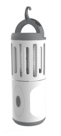 Prenosný hubič hmyzu - nabíjací LED lampa KILLER LAMP 2v1