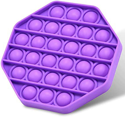 Pop It - Antistresová hračka - Oktagon Fialový
