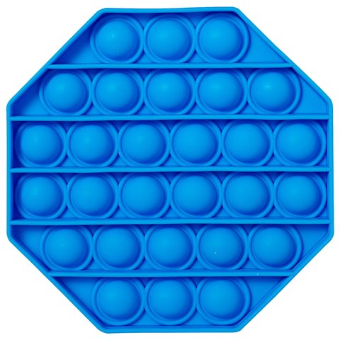 Pop It - Antistresová hračka - Oktagon Modrý