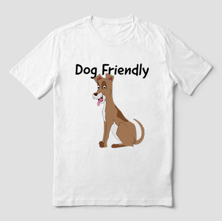 Tričko s potlačou: Dog Friendly