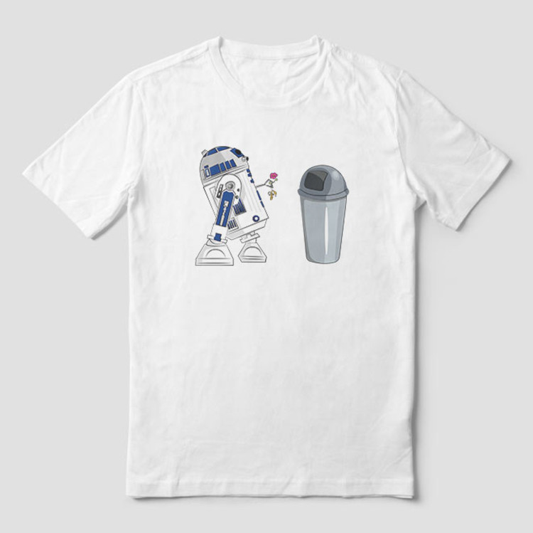 Tričko s potlačou - R2 - D2