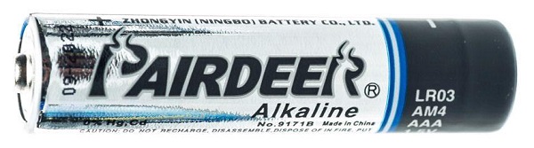 Batérie Pairdeer 1,5V AAA (LR03), Alkalická