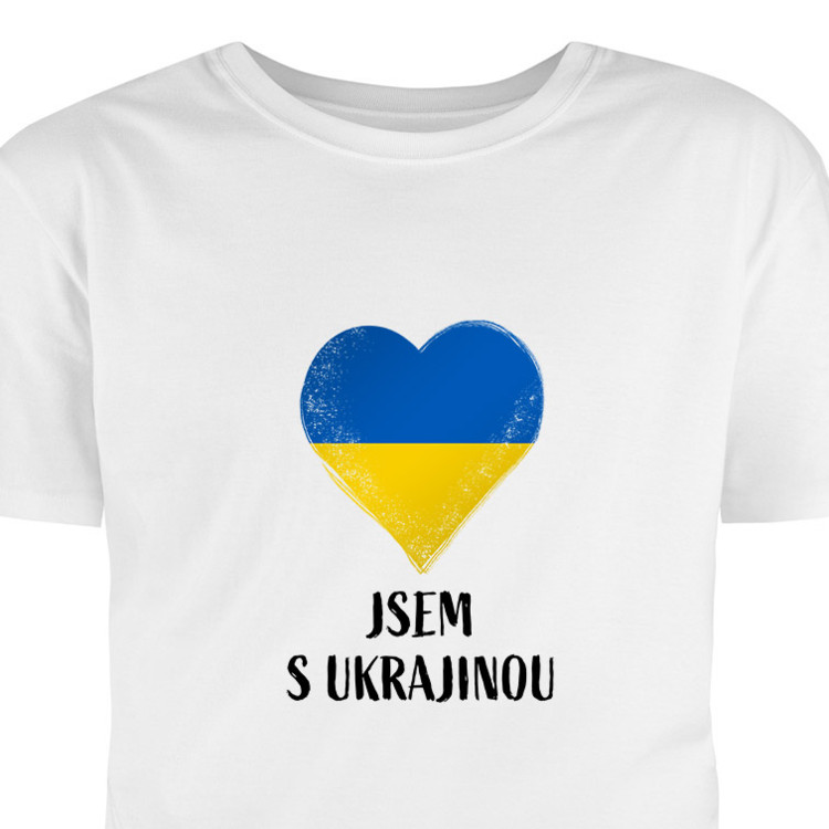 Tričko s potlačou Som s Ukrajinou