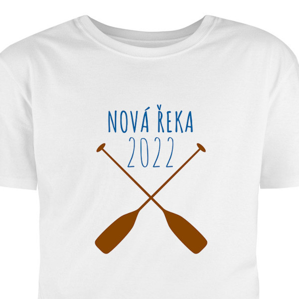 Vodácke tričko s potlačou: Nová Rieka