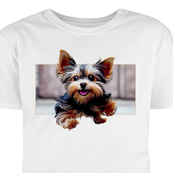 Tričko s potlačou: Yorkshirský terrier