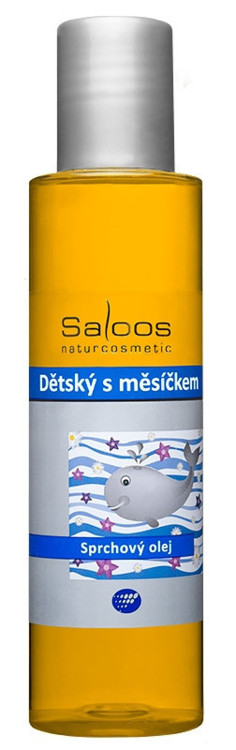 Dětský s měsíčkem - sprchový olej, 125ml