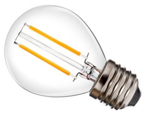 LED žárovka vláknová E27 Filament 3,6W (ekvivalent 40W žárovky)