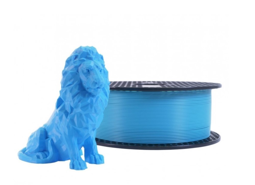 Modrá - Azure Blue, PLA 1kg, Prusament, originál filament od Josefa Průši