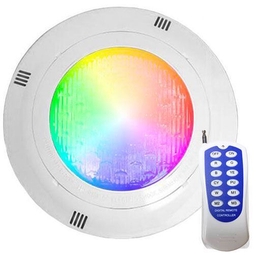 ...Vodotesné svetlo LED RGB 12V / 45W / bazénové svetlo /