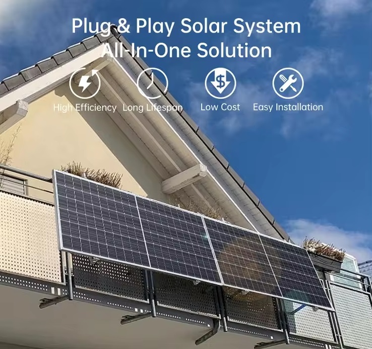 Balkónová solární elektrárna FVE 800W