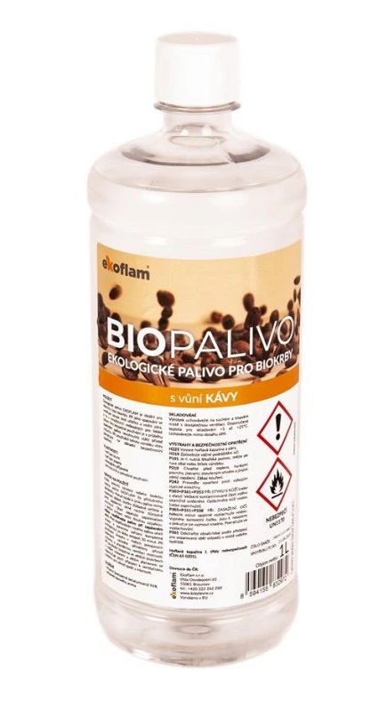 EKOFLAM BIOLÍH - EKO PALIVO DO BIOKRBU 1L - KÁVA