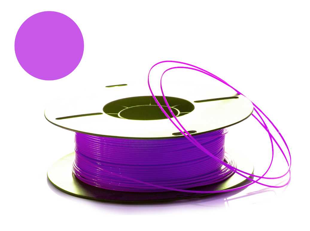 PET-G filament, 1,75mm, cívka, 1kg - fialová