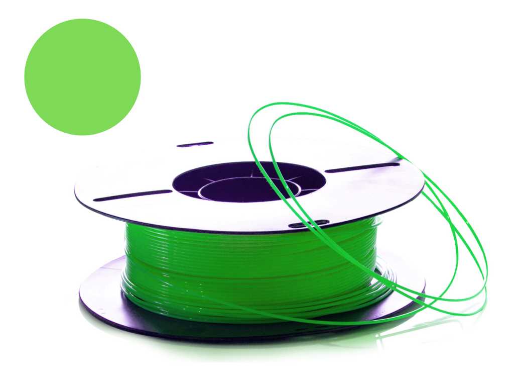 PLA filament, 1,75mm, cívka, 1kg - zelená