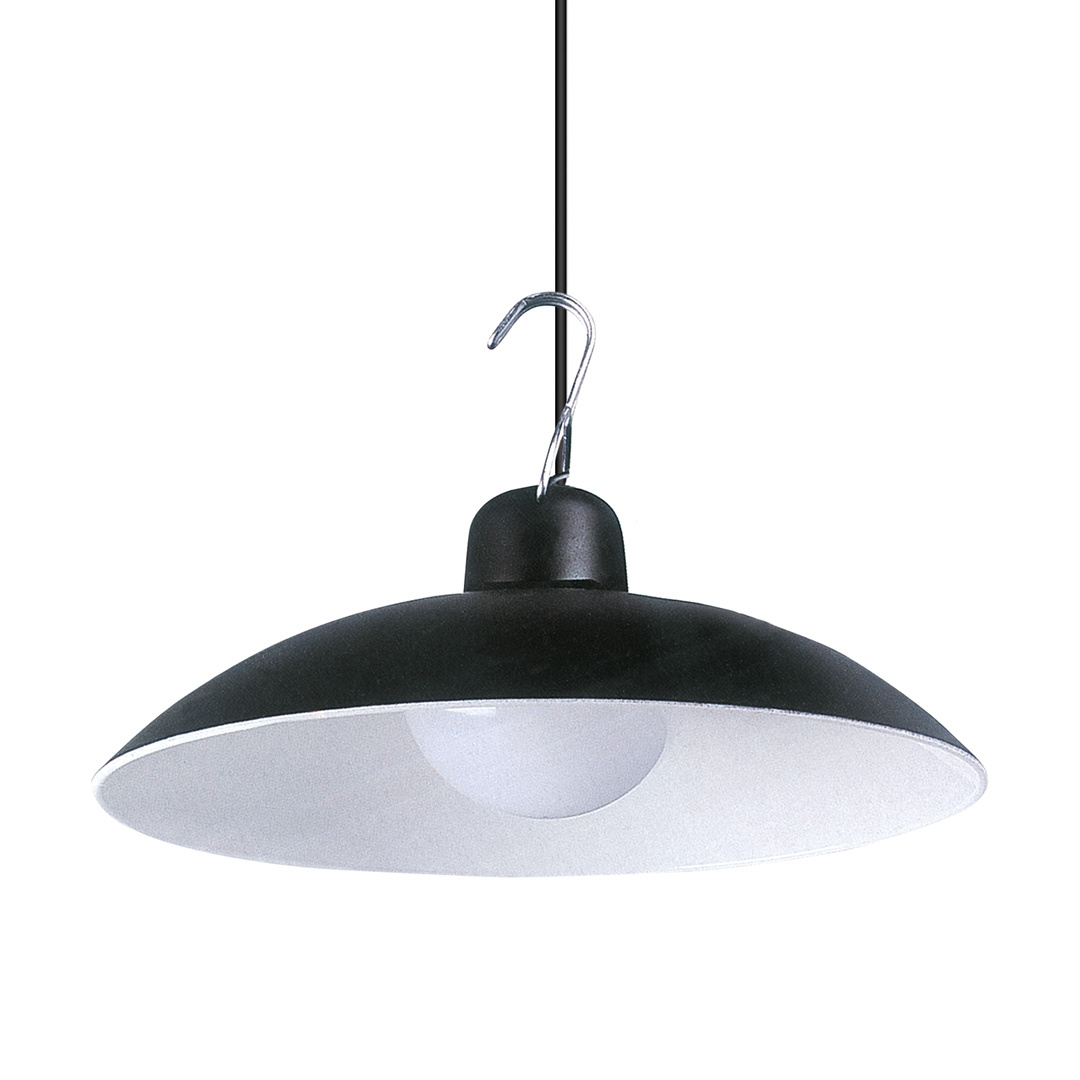 Závěsné LED solární zahradní svítidlo.