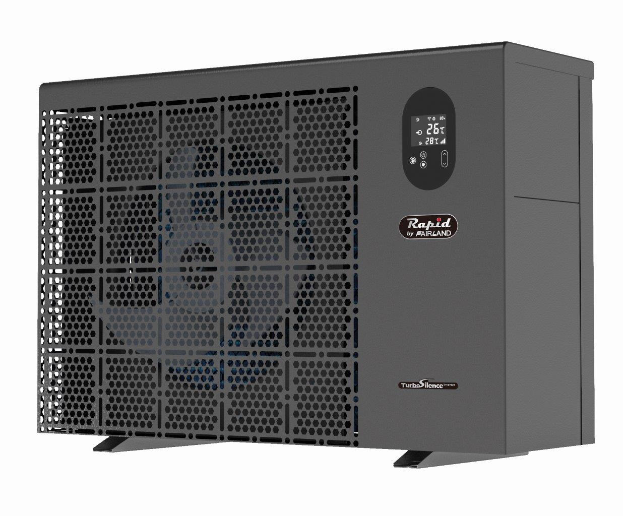 Tepelné bazénové čerpadlo  Rapid Inverter X 8.8-10.5kW - EXTRÉMNĚ VÝKONNÉ, 3x ÚSPORNĚJŠÍ, S CHLAZENÍM, WIFI, pracuje už od -15°C, samomontáž.