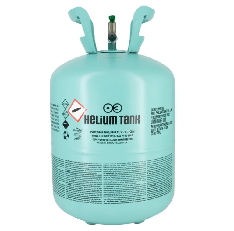 Helium na 50 balónků