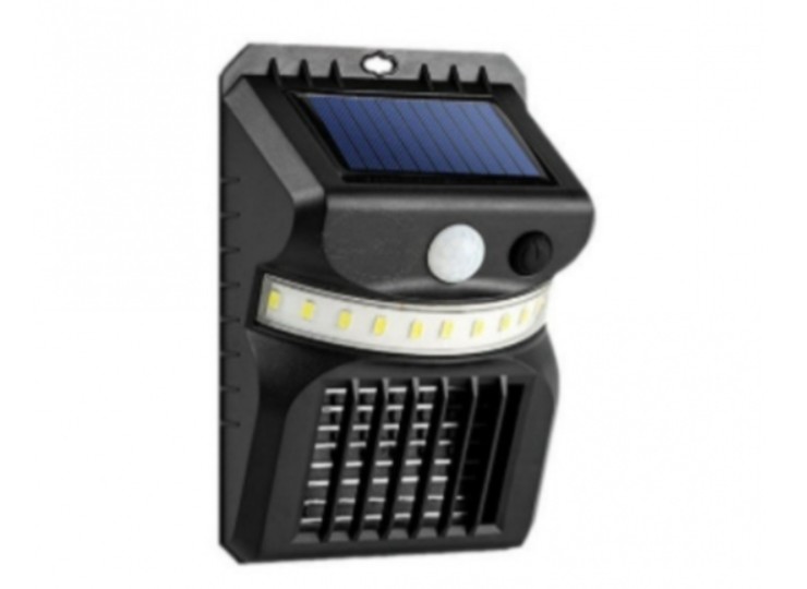 Solární zahradní lampa proti komárům.