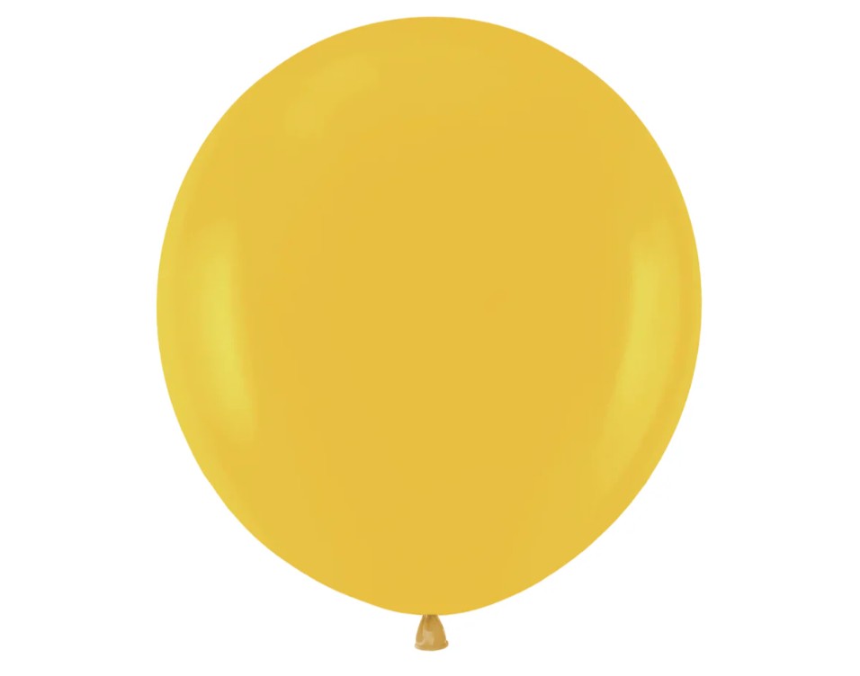 Pastelově žluté balónky 18” (2 ks).