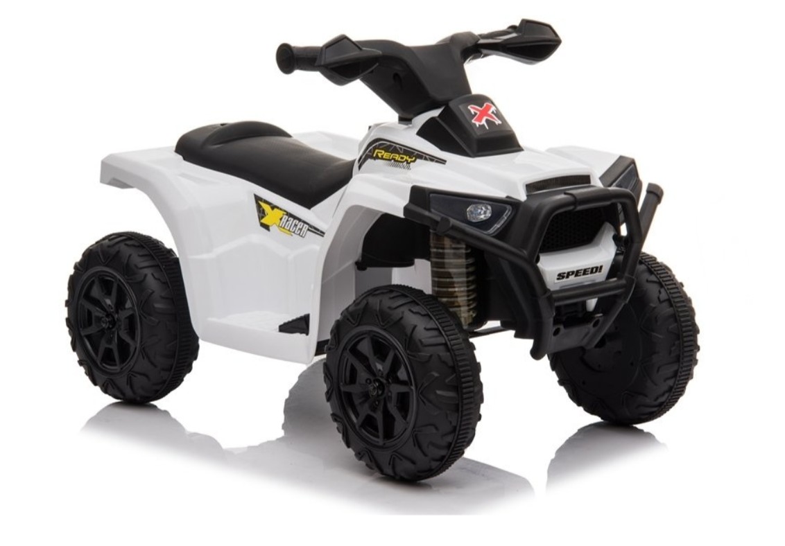 Elektrická čtyřkolka XH116 -bílá