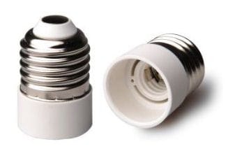 Redukce E27 na E14