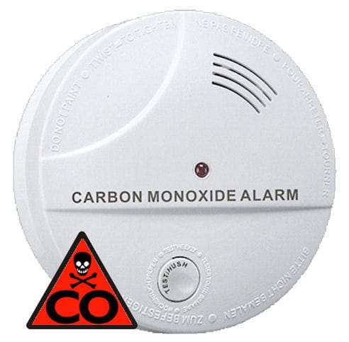 Detektor oxidu uhelnatého s alarmem hlásič CO Hütermann ALARM CO-04, EN50291