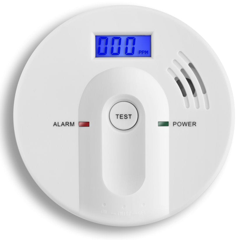 Detektor oxidu uhelnatého CO s alarmem, hlásič Hütermann ALARM CO-603 EN50291