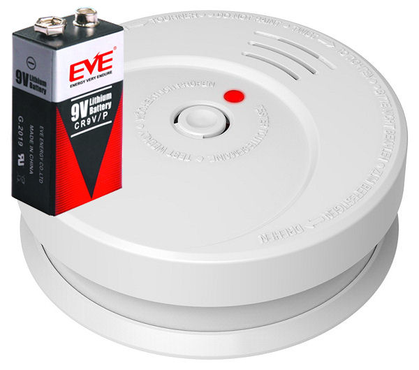 Požiarny hlásič a detektor dymu GS506 alarm EN14604, vrátane batérie so životnosťou 10 rokov