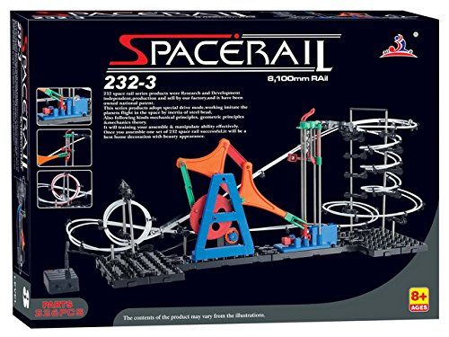 SpaceRail 232-3 LEVEL 3 kuličkodráha novej generácie ŤAŽOBNÝ VEŽA
