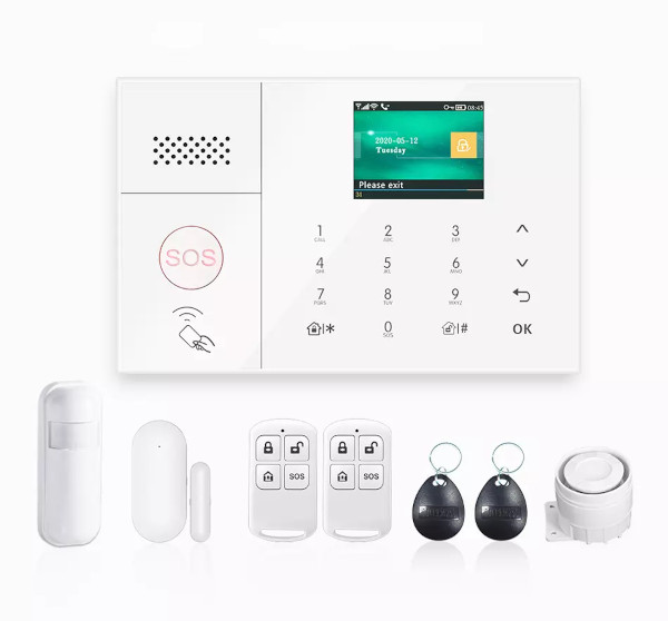 Bezdrôtový domový GSM alarm s Wi-Fi, GSM telefónom a SOS volaním HG-240-EN