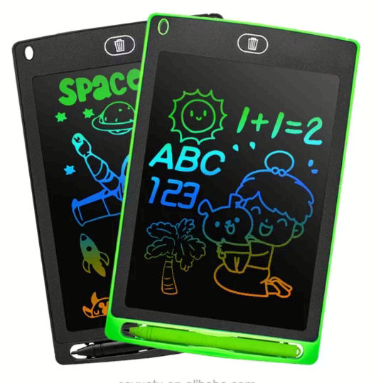 Elektronický LCD kreslící psací tablet  8,5' bílý.